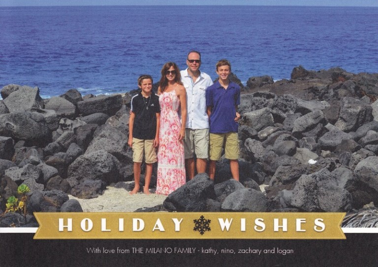 holiday card wording ideas